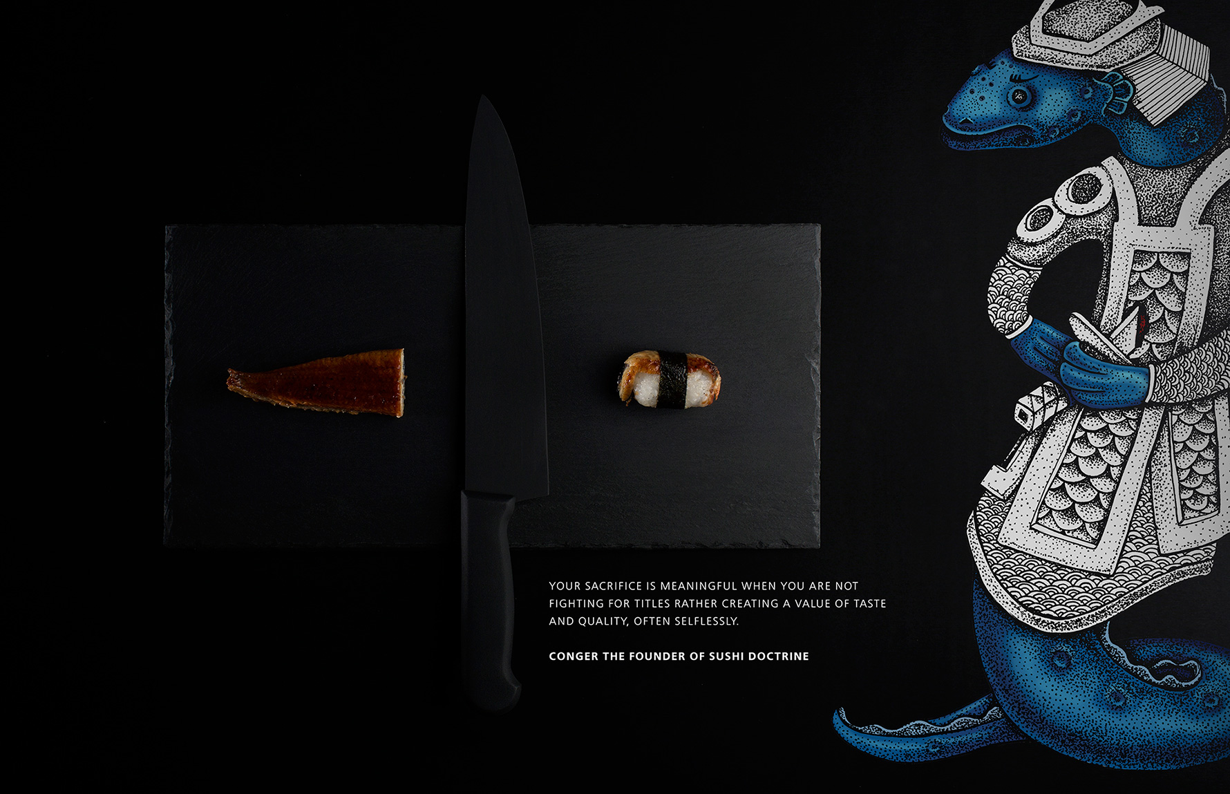  SAMURAI JAPANESE CUISINE BRANDING